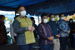 Bupati Dairi hadiri peletakan batu pertama pembangunan gedung GBKP