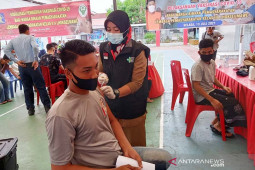 Ratusan narapidana Lapas Lhokseumawe divaksin COVID-19