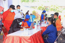 PKK Kota Kediri bantu dan dukung vaksinasi COVID-19