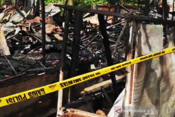 Polisi: Kebakaran di Banjarmasin hanguskan empat rumah diakibatkan arus pendek