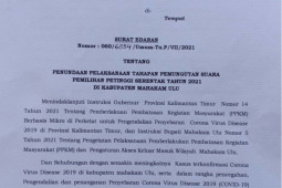 Mahulu Tunda Pelaksanaan Pemungutan Pemilihan Petinggi Kampung Serentak 2021