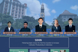 Piranti penghitung nener mahasiswa UB raih medali emas di  ajang IICYMS