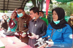 Kejaksaan musnahkan senjata api barang bukti kejahatan