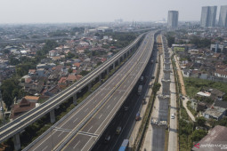 Jasa Marga sempurnakan sambungan badan jalan tol layang MBZ