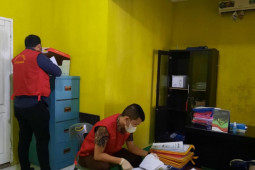 Kejaksaan Negeri Langkat Cabang Pangkalan Brandan geledah Kantor Desa Sei Siur Pangkalan Susu