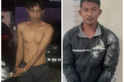 Satreskrim Polres Langkat tangkap Fery pelaku pencurian sepeda motor