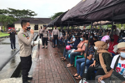 Gerai presisi vaksinasi COVID-19 Polda Maluku layani 5.056 orang, begini penjelasannya
