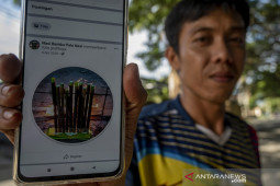 Penjualan Nasi Bambu Secara Daring
