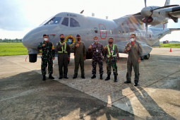 TNI AL kerahkan dua pesawat patroli maritim bantu pencarian kapal hilang