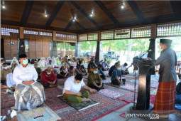 Gubernur Gorontalo : Idul Adha di masa sulit memupuk persatuan
