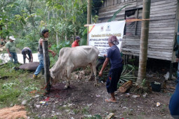 Anggota DPRD Kalsel berbagi rezki dengan masyarakat