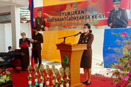 Kejari Merangin ikuti upacara hari Bhakti Adhyaksa ke-61