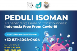 Layanan penyembuhan pasien isoman COVID-19 dengan transendensi