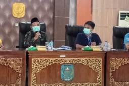 Pasien covid meningkat Plt Bupati Merangin kumpulkan Camat dan Kapus