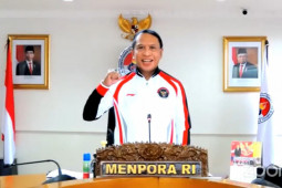 Menpora langsung "video call" dengan Windy Cantika ucapkan selamat