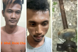 Polsek Binjai Timur amankan dua pelaku pencurian