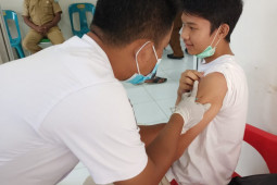 Puluhan anak telah divaksin di Simeulue