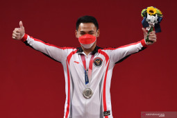 Olimpiade Tokyo: Lifter Eko Yuli belum kepikiran pensiun