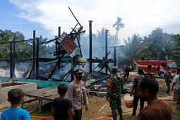 Meunasah ludes terbakar di Aceh Timur, ini penyebabnya