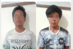 Dua penjambret HP ditangkap warga