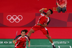 Olimpiade Tokyo: Praveen/Melati akui kurang maksimal melawan ganda Jepang