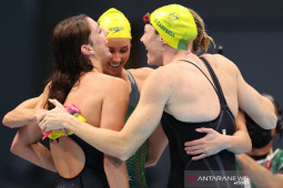 Olimpiade Tokyo: Australia cetak rekor dunia, sabet emas estafet 4x100 gaya bebas putri