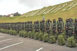 200 prajurit Bataliyon 114 Satria Musara Bener Meriah menuju Papua