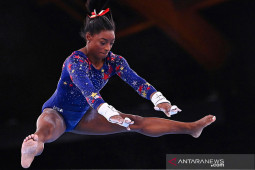 Olimpiade Tokyo, Simone Biles banjir dukungan setelah mundur dari beregu putri