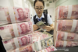 Yuan menguat lagi 28 basis poin