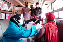 Polresta Sidoarjo luncurkan layanan vaksinasi "mobile" presisi