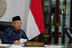 Wapres Ma'ruf dukung program Jaga Kiai untuk beri penghargaan bagi ulama