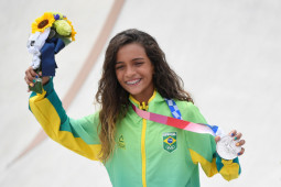 Skater cilik Brazil dapat "kejutan hukum"  sepulang dari Olimpiade