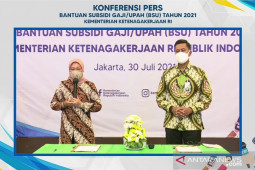 Menaker mulai salurkan BSU untuk satu juta  pekerja