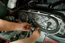 Cara aman merawat v-belt motor  matik