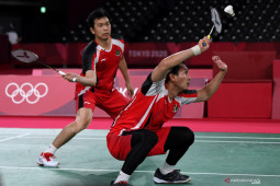 Piala Thomas, Ahsan/Hendra bawa Skuad Garuda unggul 4-0 atas Aljazair