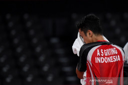 Piala Sudirman: Ginting akui performa Antonsen jauh lebih baik