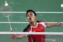 Olimpiade  Tokyo 2020:   Kerja keras Ginting dipatahkan Chen Long di semifinal