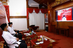 Gubernur Aceh Ikuti Zikir Bersama Presiden dan Wapres
