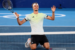 Alexander Zverev lalui 32 besar Cincinnati Masters dengan percaya diri