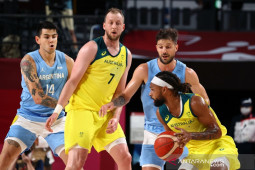 Olimpiade Tokyo: Lumat Argentina, Australia tantang AS pada semifinal basket putra