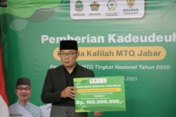Pemprov beri "kadeudeuh" untuk Kafilah MTQ Jabar