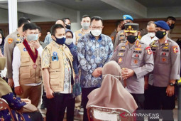 Kapolri minta Satgas Bogor akselerasi minimnya progres vaksinasi COVID-19