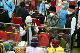 Khofifah: Sinergisitas dan kolaborasi kunci percepatan vaksinasi di Jatim