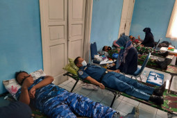 Gelar donor darah, Pemko Sabang apresiasi Lanud Mus