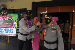 AKBP Zaenal Arifin jabat Kapolres Balangan