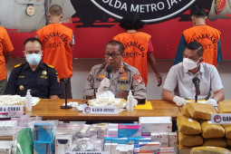 Polda Metro gagalkan kiriman paket berisi satu kilogram sabu dari Nigeria