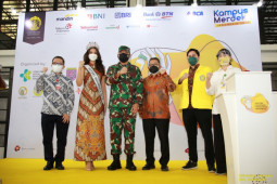 TNI AU bantu tenaga kesehatan vaksinasi covid di Universitas Indonesia