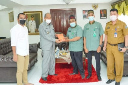 Wali Kota Tebing Tinggi terima kunjungan BWA Sumut