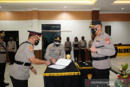 Kapolda Maluku sertijab Karo Perencanaan, begini penjelasannya