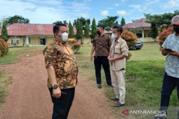 Ketua DPRD Bangka Selatan pantau kesiapan gedung karantina